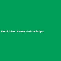 Herrlicher Marmor-Luftreiniger