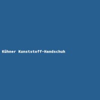 Kühner Kunststoff-Handschuh