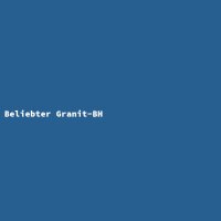 Beliebter Granit-BH