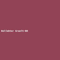 Beliebter Granit-BH