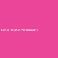 Hartes Elastan-Portemonnaie
