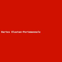 Hartes Elastan-Portemonnaie