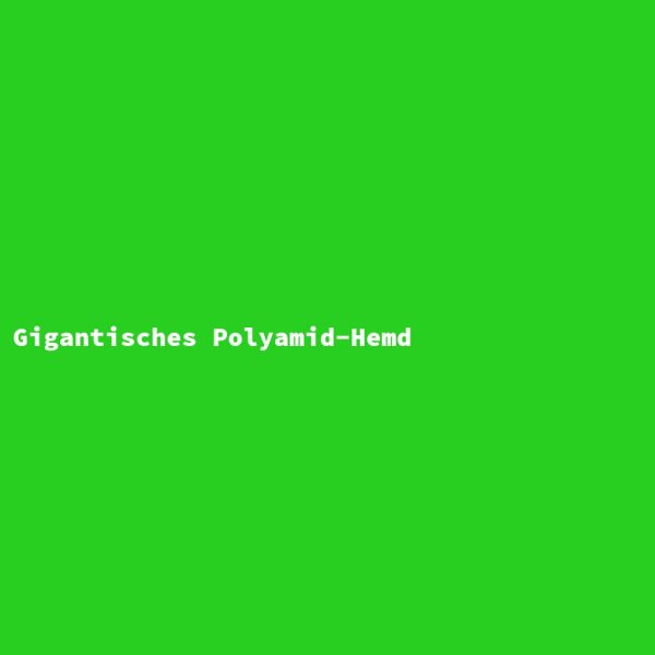 Gigantic Polyamide Shirt